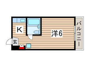 宮野木マンションの物件間取画像